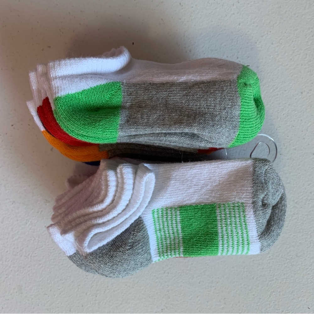 10-Pack of Kids/Toddler Ankle Socks - Multicolor NWOT